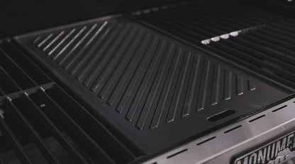 Monument Grills 9.45" x 17.7" 96333 Reversible Cast Iron Cooking Plate for Monument Denali 405, Denali 425, 35633, 24633, 24367, 41847NG, 77352