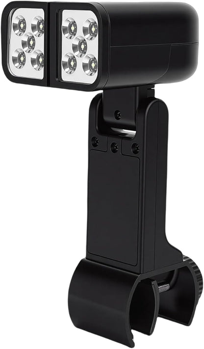 BBQ Grilling Light, 360 Degree Rotatable On Barbecue Grill Light with 10 F5 LED Beads and Aluminum Alloy Bracket, for Outdoor BBQ Camping Picnics Fishing