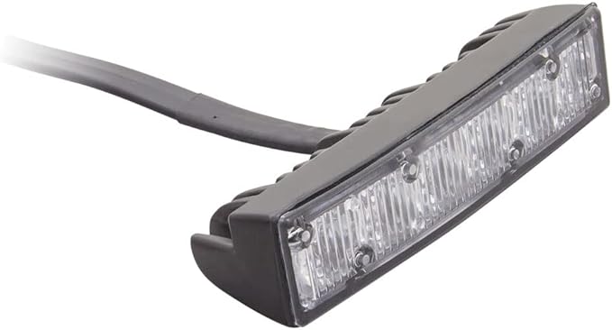 Heise - 6-LED Grille Marker Lights - Amber - Municipality Series (HE-MUGRL-6A)