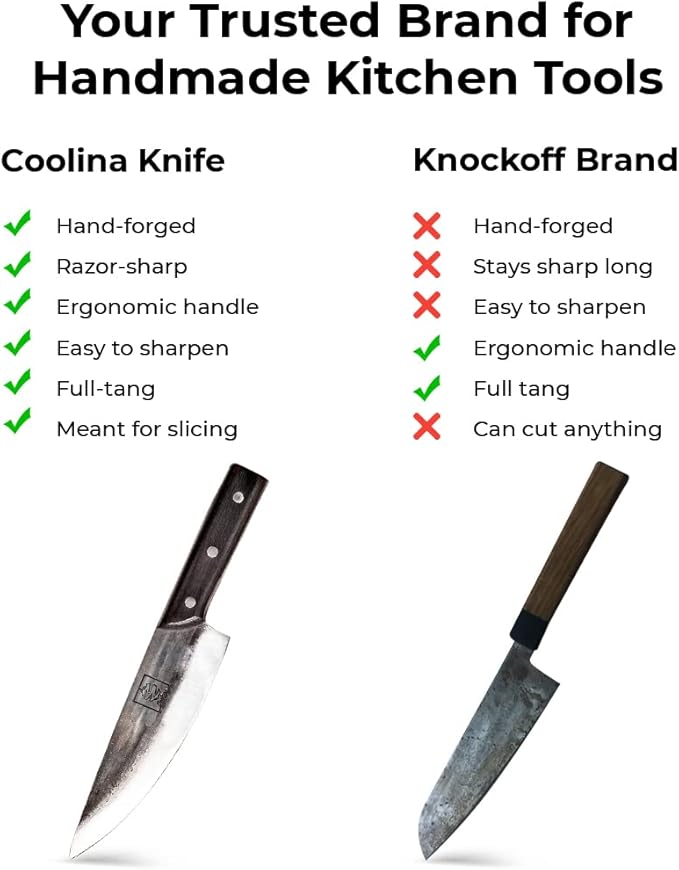 COOLINA Altomino Tungsten Steel Slicing Knife