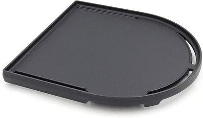 Hongso Matte Cast Iron Griddle for Coleman Roadtrip Swaptop Grill, Parts for Coleman Road Trip 285 225, Flat Half Grill Griddle Pan of Coleman Roadtrip Grill Accessories, 12 13/16" x 12 5/16", 1-pk