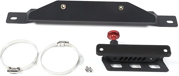 Quick Release Adjustable Aluminum Fire Extinguisher Holder Mount Bracket Compatible with Toyota Tacoma 2023 2022 2021 2020-2016, Aluminum Car Seat Fire Extinguisher Bracket, 3rd Gen Tacoma Accessories