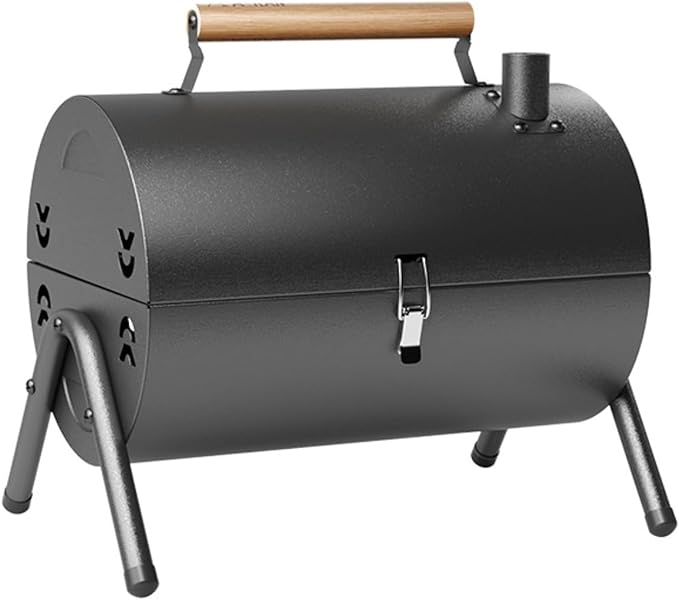Portable Charcoal Grills Camping Barbecue Stove Chimney Stove Outdoor Picnic Barbecue Household Folding Barbecue Stove Portable Carbon Grill for Outdoor Backyard Picnic Home ( Color : B , Size : 36*25