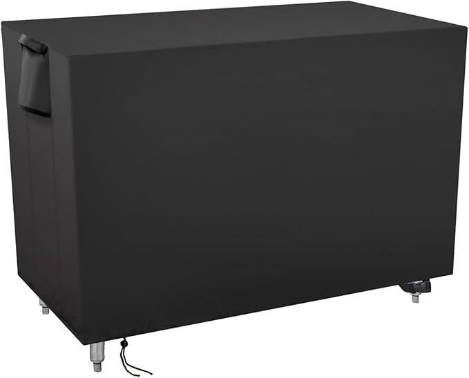 Outdoor Prep Table Cover 48 Inch,Waterproof Fadeproof UV Resistant Patio Stainless Steel Metal BBQ Table Cover All Season Protection for Outdoor Table - 48 x 30 x 35 Inch