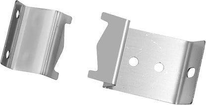 Kalomo Grill Heat Plates Shield Flame Shield Brackets, Burner Hanger Brackets BBQ Gas Grill Replacement Parts Accessories with Screws for Chargriller 5050 Duo, 3001, 3008, 5050, 5072, 5650
