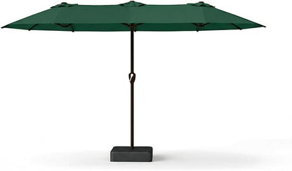 15FT Large Patio Umbrella with Base Included