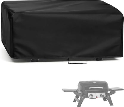 Grill Cover for Royal Gourmet GT2005 2-Burner Propane Gas Grill | Outdoor Gas Grill Cover Waterproof Tabletop Grill Covers - 26" L×19" W×10" H, Black