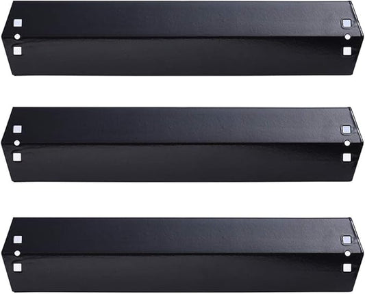 P9505A(3-Pack) Porcelain Steel Heat Plate,Heat Shield, Heat Tent for Chargriller Charcoal 3001, 3008, 3030, 4000, 5050, 5252, 5650 Gas Grill
