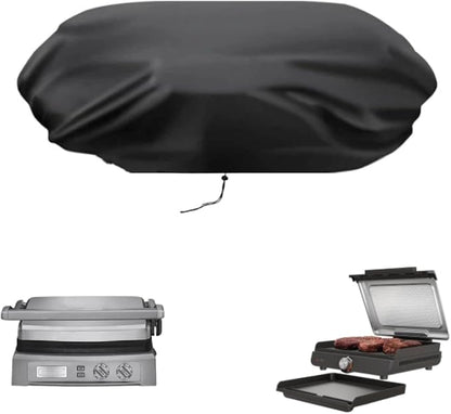 Mini Tabletop Gas Grill Cover for Cuisinart Deluxe GR-150NAS for Ninja 14" | 15x16x7,Waterproof Dustproof Heavy Duty Oxford Fabric,for Ninja 14" GR101 for Cuisinart GR-150NAS Deluxe Electric Grill