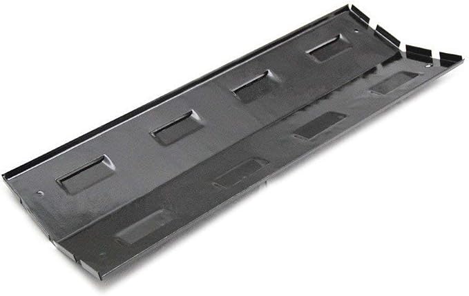 Criditpid BBQ-Element Grill Heat Plate Shields Replacement for BBQ Pro 415.23668310 and Charbroil 463620415, 16 13/16" Porcelain Steel Heat Tent Burner Cover for Aussie and Thermos Grill (1-Pack)