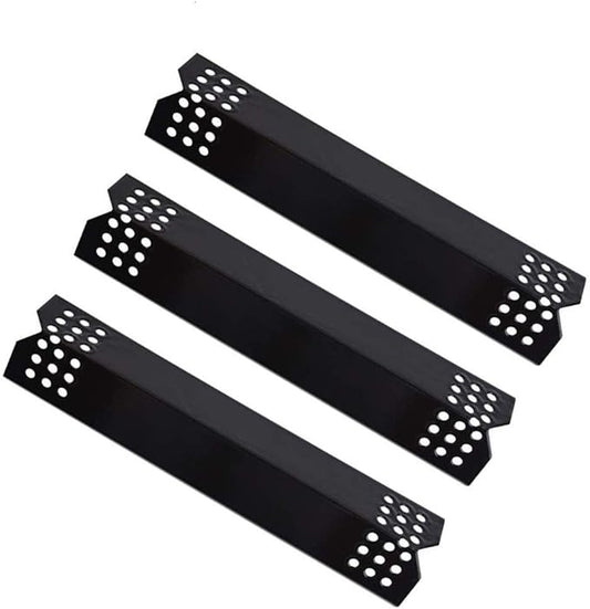 Replace parts Porcelain Steel Heat Plate, Replacement for Grill Master 720-0697, 720-0737, Nexgrill 720-0830H, 720-0783E Gas Grill Models (Porcelain Steel -3pcs)