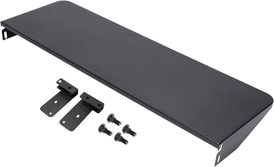 GRISUN Folding Front Shelf for Traeger Pro 34, Texas Elite 34, Century 885 & Eastwood 34 Pellet Grills, Heavy-Duty BAC363 Replacement Grill Accessory, 37" x 12" Foldable Prep & Storage Shelf