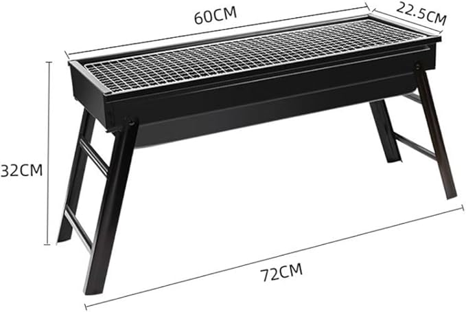 Pull Type Barbecue Rack Household Charcoal Grill Outdoor Skewer Stove