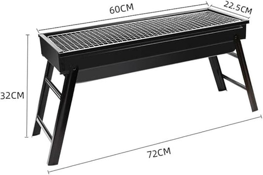 Pull Type Barbecue Rack Household Charcoal Grill Outdoor Skewer Stove