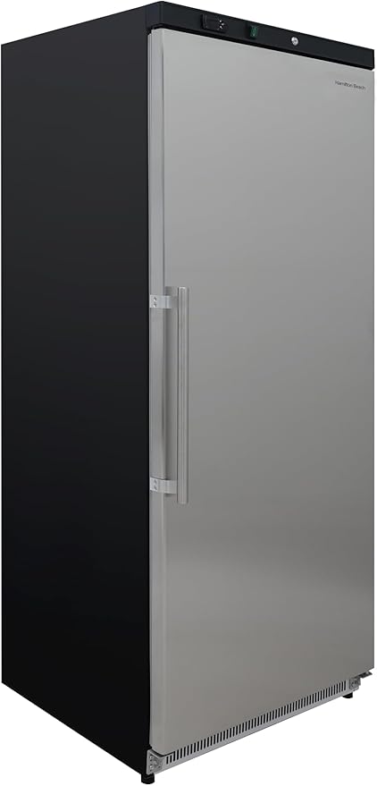 Hamilton Beach 19.2 CU FT Commercial Upright Refrigerator W:30.6" x L:27.4" X H:74.4" (Stainless Steel)