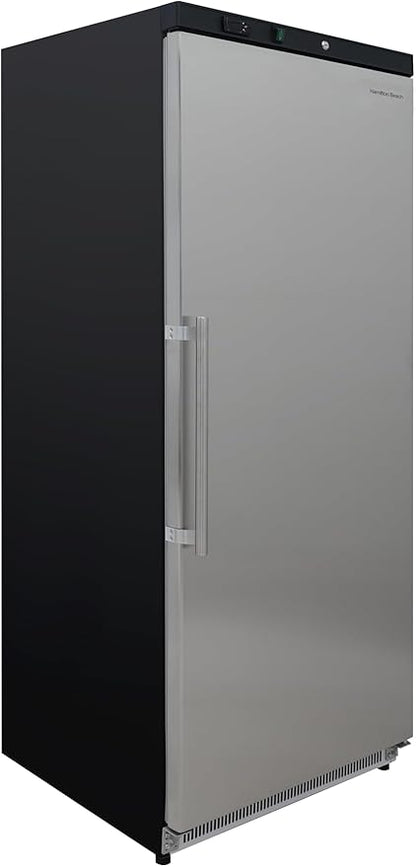 Hamilton Beach 19.2 CU FT Commercial Upright Refrigerator W:30.6" x L:27.4" X H:74.4" (Stainless Steel)