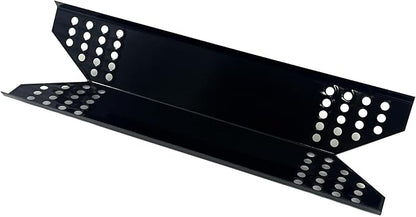 Parts DP127 (4-pack) Porcelain Steel Heat Shield/Heat Plates 15 1/4'' x 4 3/4'' Replacement for Sams 720-0691A, Sams 730-0691A, 720-0778A, 720-0778C Gas Grill Models