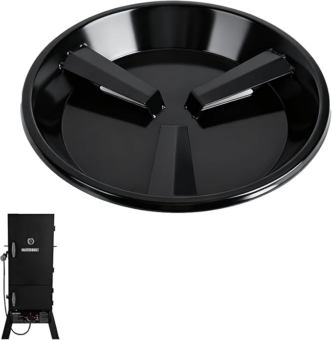 Flame Disk Bowl Replacement for Masterbuilt Gas and Dual Fuel Smokers Attachment, Flame Disk Pan Grill Part for Masterbuilt 911060006 9005100068 Accessories