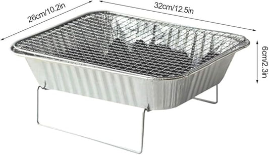 BBQ Grill Outdoor Disposable Portable BBQ Grill Home Outdoor Picnic Barbecue Stove with Charcoal