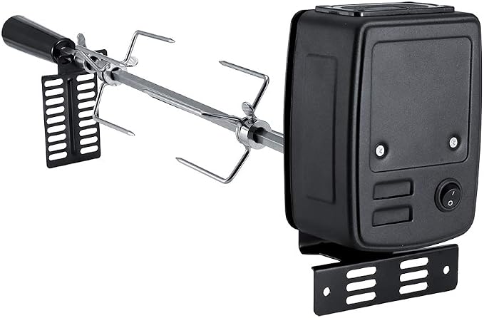 Universal Rotisserie Kit, Portable to Carry Resistant High Efficiency Rotisserie Kit Universal, Barbecues Even Camp Fires for Picnic Camping