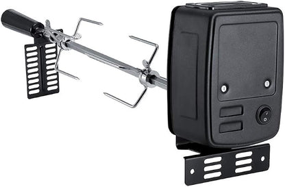 Universal Rotisserie Kit, Portable to Carry Resistant High Efficiency Rotisserie Kit Universal, Barbecues Even Camp Fires for Picnic Camping