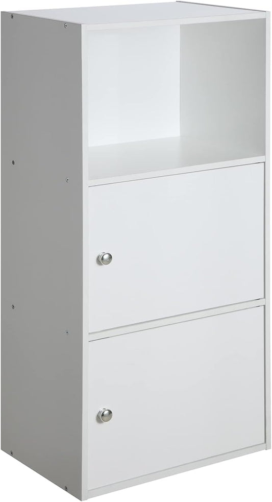 Convenience Concepts Xtra Storage 2 Door Cabinet, White (151187W)