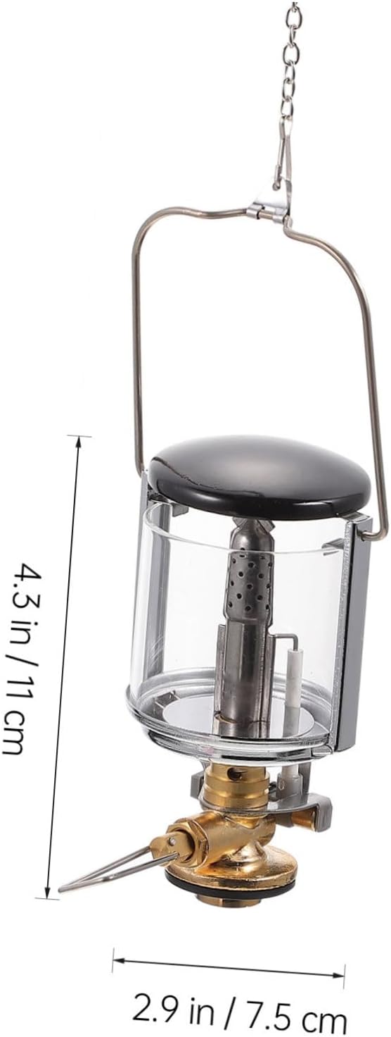 Milisten Gas Camping Lamp Warm Light Portable Outdoor Lantern for Tents Waterproof Camping Lighting Tool