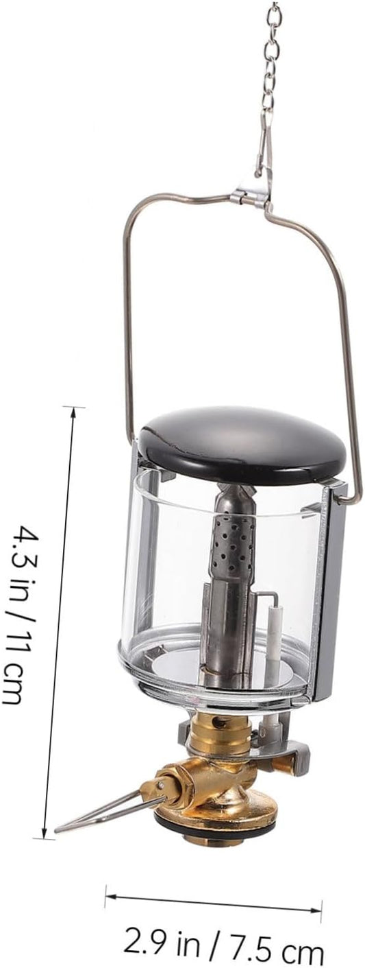 Milisten Gas Camping Lamp Warm Light Portable Outdoor Lantern for Tents Waterproof Camping Lighting Tool