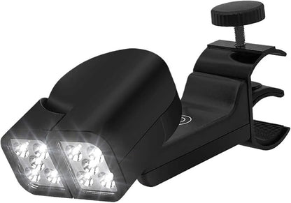 Double Head Grill Lights, Heat Resistant LED Lamp, Multifunctional Rotatable Light, for BBQ Night Fishing