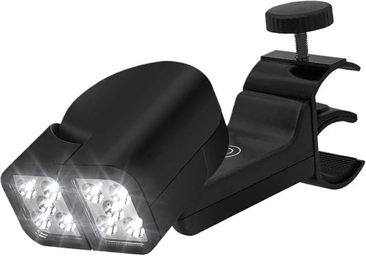 Double Head Grill Lights, Heat Resistant LED Lamp, Multifunctional Rotatable Light, for BBQ Night Fishing