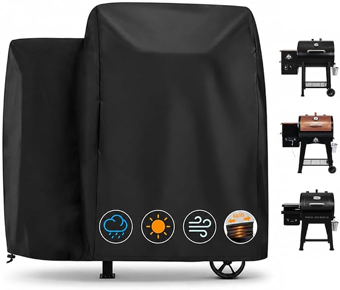 73700 Grill Cover for Pit Boss 700FB Lexington 500/540 Waterproof | BBQ Cover for Pit Boss Pro 600, Classic 700, Tailgater & Z Grill 550B Wood Pellet Grills, Heavy Duty 600D Waterproof Fabric