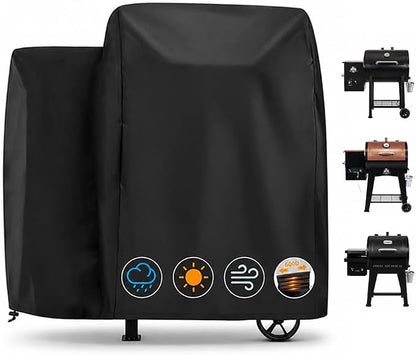 73700 Grill Cover for Pit Boss 700FB Lexington 500/540 Waterproof | BBQ Cover for Pit Boss Pro 600, Classic 700, Tailgater & Z Grill 550B Wood Pellet Grills, Heavy Duty 600D Waterproof Fabric