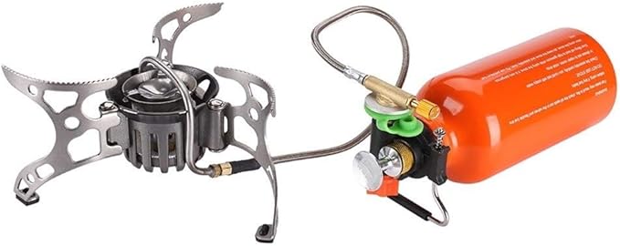 Camping Stove Portable Folding Stainless Steel Charcoal Barbecue Grill Camp Firepit Outdoor Camping Wood Burning Stove