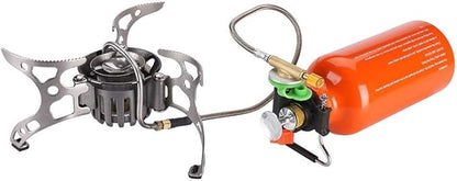 Camping Stove Portable Folding Stainless Steel Charcoal Barbecue Grill Camp Firepit Outdoor Camping Wood Burning Stove