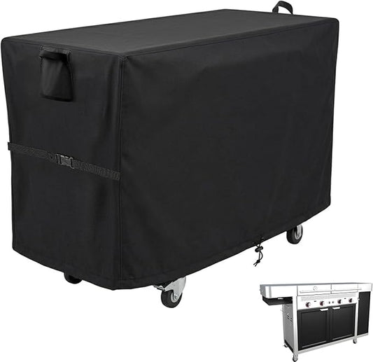 Grill Cover for Charbroil Medallion Series Vista 4 Burner Outdoor Kitchen Griddle, Waterproof Outdoor BBQ Grill Cover - 70 x 23 x 39 Inch