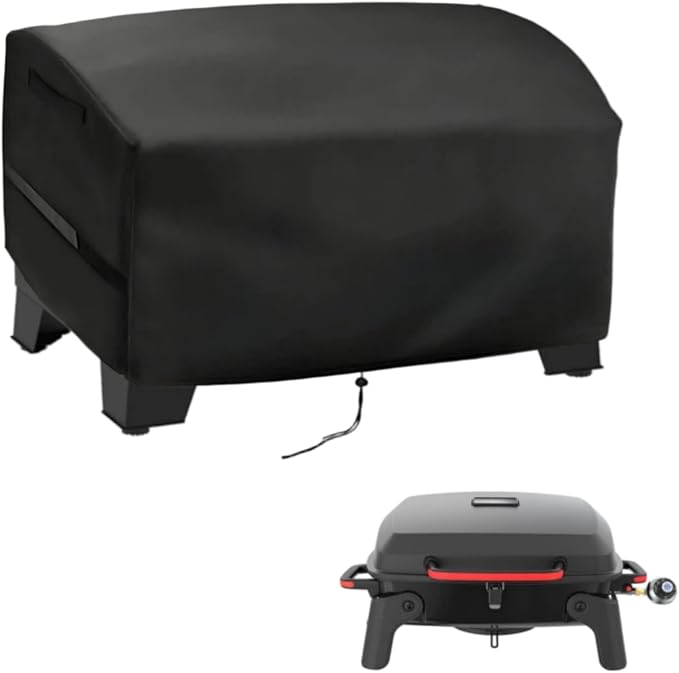 24 Inch Mini Gas Grill Cover for Megamaster 1-Burner Portable Gas Grill | 24x19x9,Waterproof Dustproof Heavy Duty Oxford Fabric