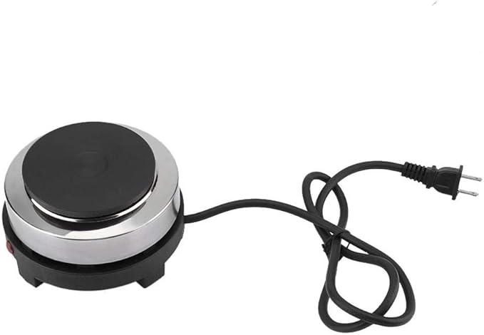 Nikou Portable Mini Stove, 500W Small Electric Hot Plate, Hot Burner Cooktop