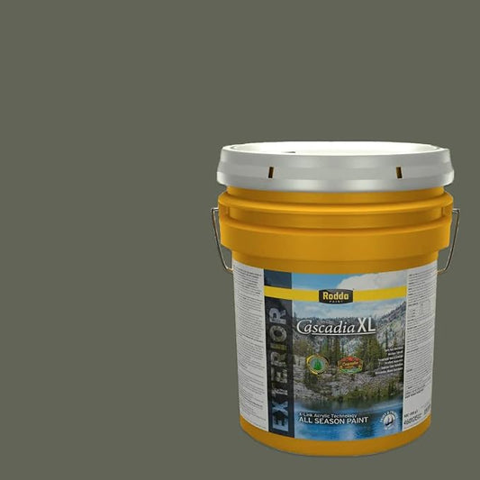 Rodda Paint CASCADIA XL Exterior Satin Paint & Primer in One, 5-Gallon, Clover Patch