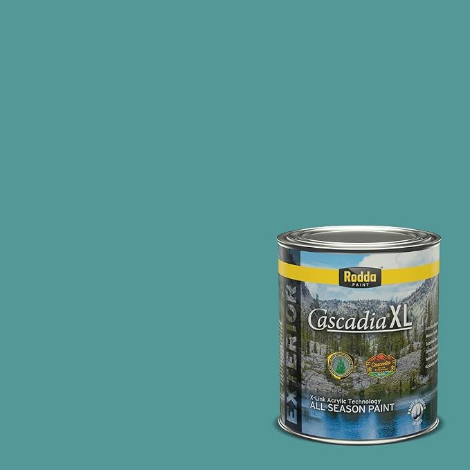 Rodda Paint CASCADIA XL Exterior Velvet Paint & Primer in One, Quart, Atmosphere
