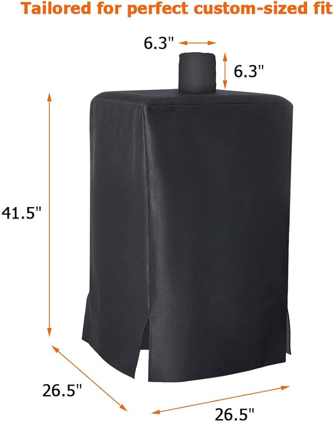 NEXCOVER 73550 Pellet Smoker Cover, 600D Heavy Duty BBQ Grill Cover for Pit Boss Grills 77550 5.5 and 5 Series PBV5P1, pro Series 4 Vertical Pellet Smokers PBV4PS1
