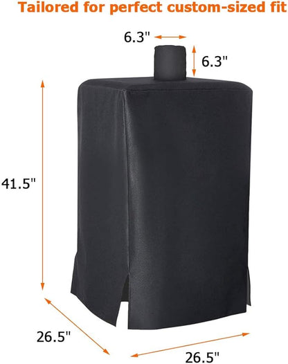 NEXCOVER 73550 Pellet Smoker Cover, 600D Heavy Duty BBQ Grill Cover for Pit Boss Grills 77550 5.5 and 5 Series PBV5P1, pro Series 4 Vertical Pellet Smokers PBV4PS1
