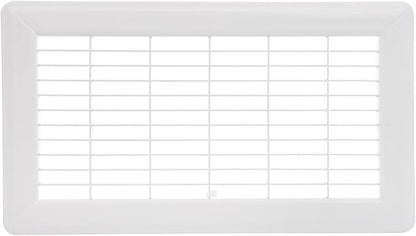 Imperial RG0846 18 x 18-Inch Heavy Gauge Steel Floor Return Air Grille, White