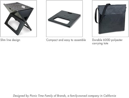 PICNIC TIME NCAA Oregon State Beavers X-Grill Portable Grill - Camping Grill - Small Charcoal Grill for Tailgating