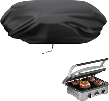 14 Inch Mini Gas Grill Cover for Cuisinart Griddler Indoor Grill GR-4NNAS | 14x12x7,Waterproof Dustproof Heavy Duty Oxford Fabric