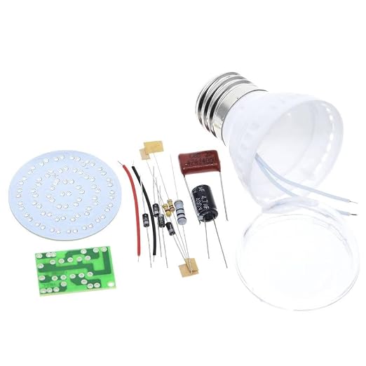AC 85V-277V Mini Energy-Saving 2.4W 38 LED Lamps DIY Kit for Camping Out in The Wild BBQ Do not Include The led