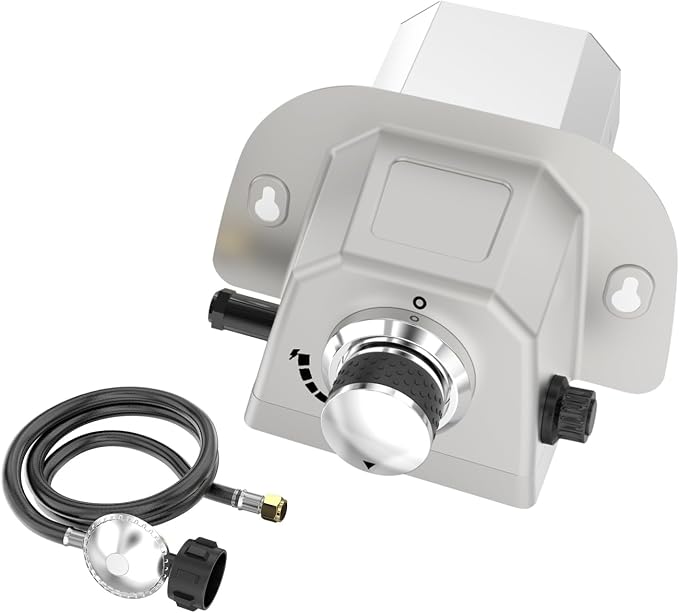 Gas Burner for Pizza Oven Accessories, for Karu 12 Gas Burner Attachment, Replace for 12G Adapter, for Fyra 12 with Propane Conversion Kit, fits Bighorn Outdoors Pizza Oven 12"