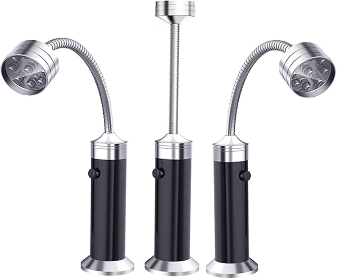 Pocketman Magnetic BBQ Light Barbecue 360 Degree Rotation Angle Flexible Gooseneck Outdoor Light Barbecue Grilling for Camping Emergency
