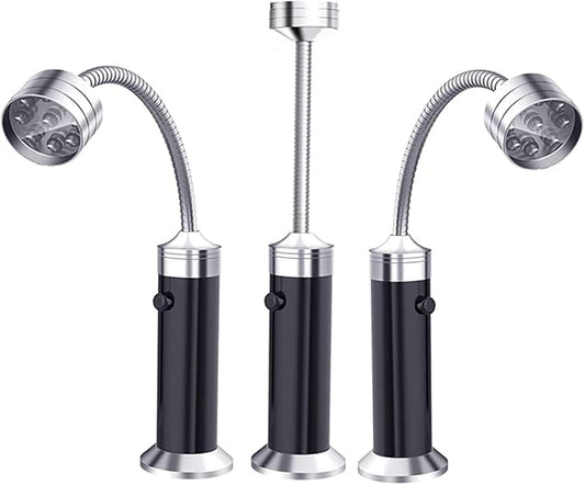 Pocketman Magnetic BBQ Light Barbecue 360 Degree Rotation Angle Flexible Gooseneck Outdoor Light Barbecue Grilling for Camping Emergency