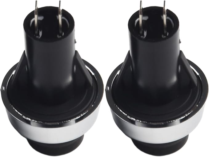 RichVibe 2-Pack Light Switch for Replacement Parts 70189, for Summit E-470 E-670 S-460 S-470 S-660 S-670 Gas Grills, Accent Knob Button