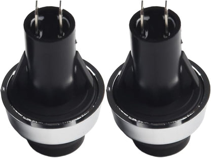 2-Pack Light Switch for Replacement Parts Grills Models 70189 40264001, for Summit E-470 E-670 S-460 S-470 S-660 S-670, Accent Button Lighted Knobs
